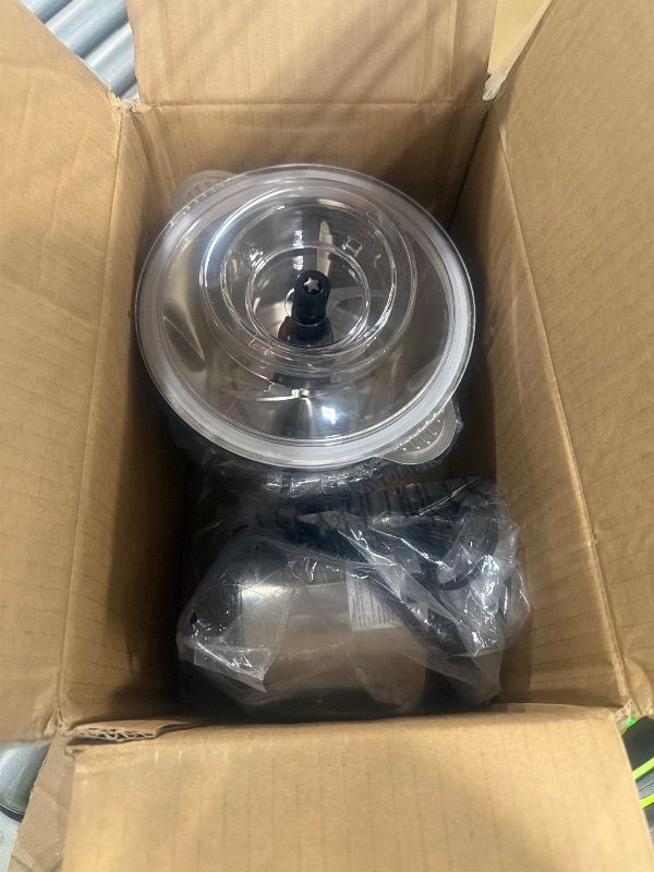 View 3 of [MISSING PARTS] OLIXIS Electric Food Processor, 450W Meat Grinder & Vegetable Chopper with 2 Bowels for Home Use, Food Chopper with Double S-Blades for Vegetable, Onion, Garlic, Meat, Nuts, Black