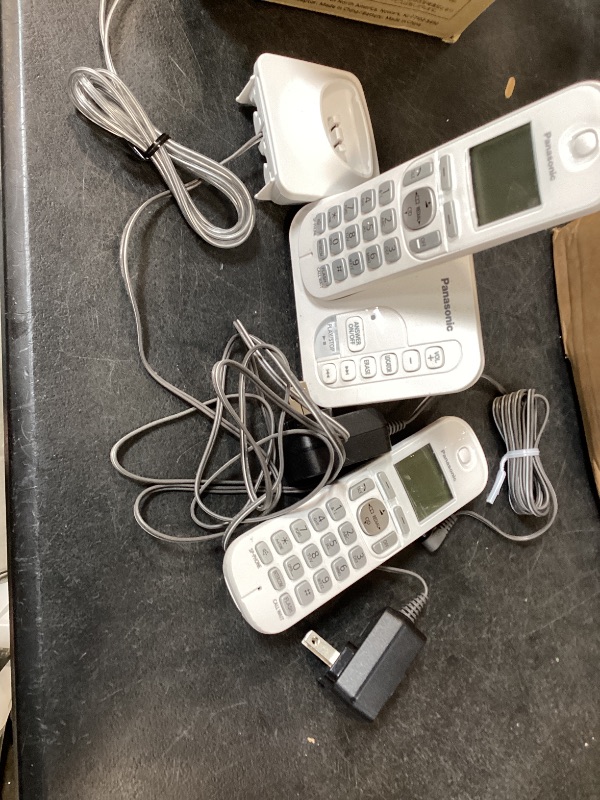 Photo 1 of Panasonic KX-TGD863W Cordless Phone - White