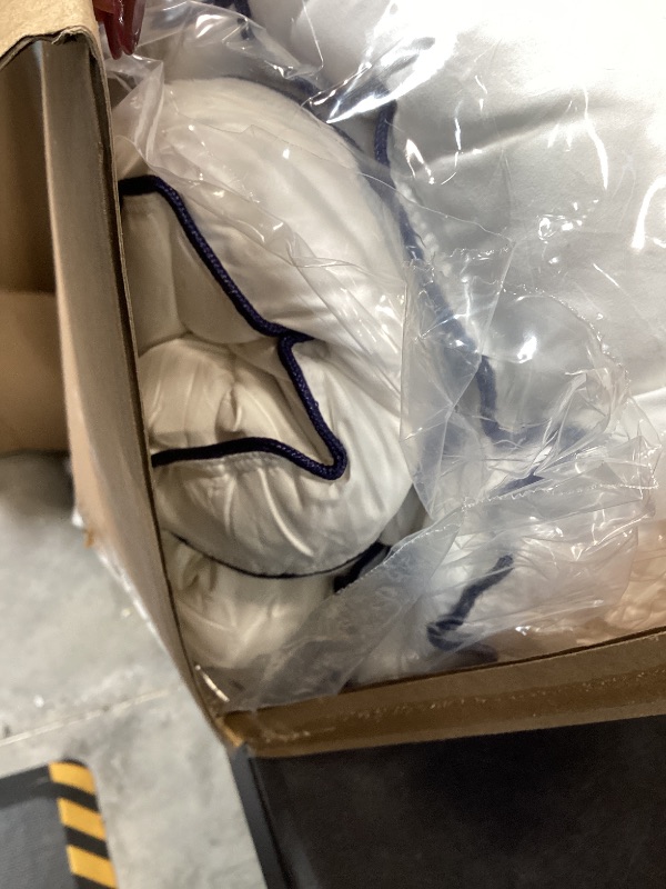 View 4 of Cosybay Goose Feather and Down Pillows - Queen Size Set of 2