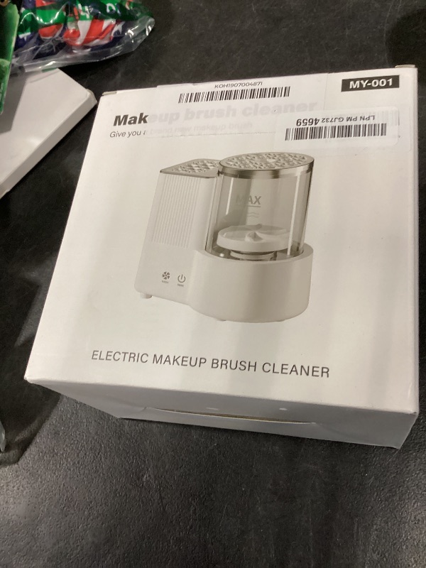 Photo 1 of MSDQQTIY Electric Makeup Brush Cleaner