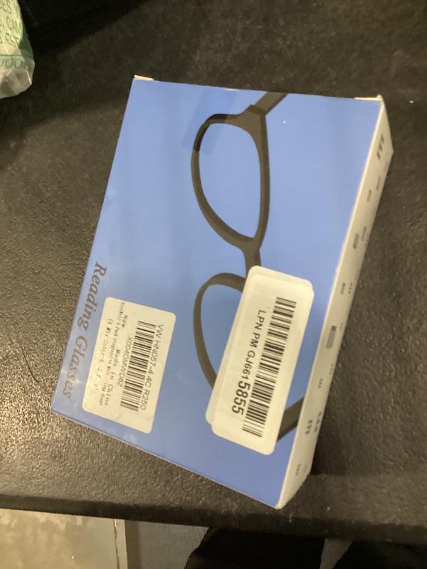 Photo 1 of VisiWell 4 Pack Progressive Multifocus Reading Glasses for Women Men Blue Light Blocking Readers with Spring Hinge (4 Mix Color-4, 2.5, x)