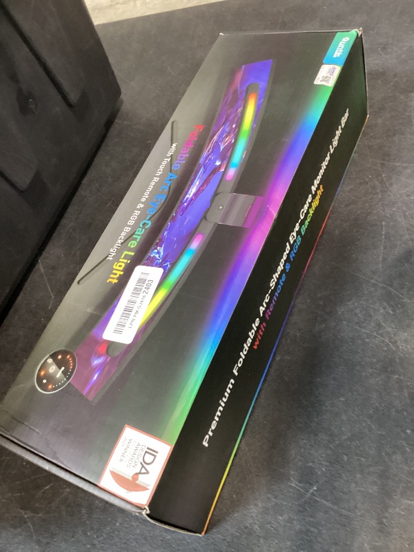 Photo 1 of Quntis Curved Monitor Light Bar - 26" Black, RGB Backlight