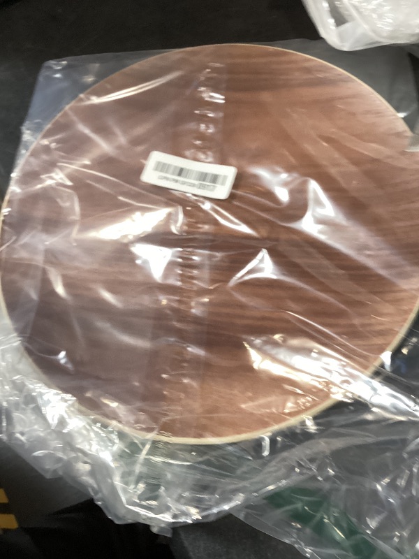 Photo 1 of Yangbaga Acacia Wood Serving Tray - Round Decorative Tray