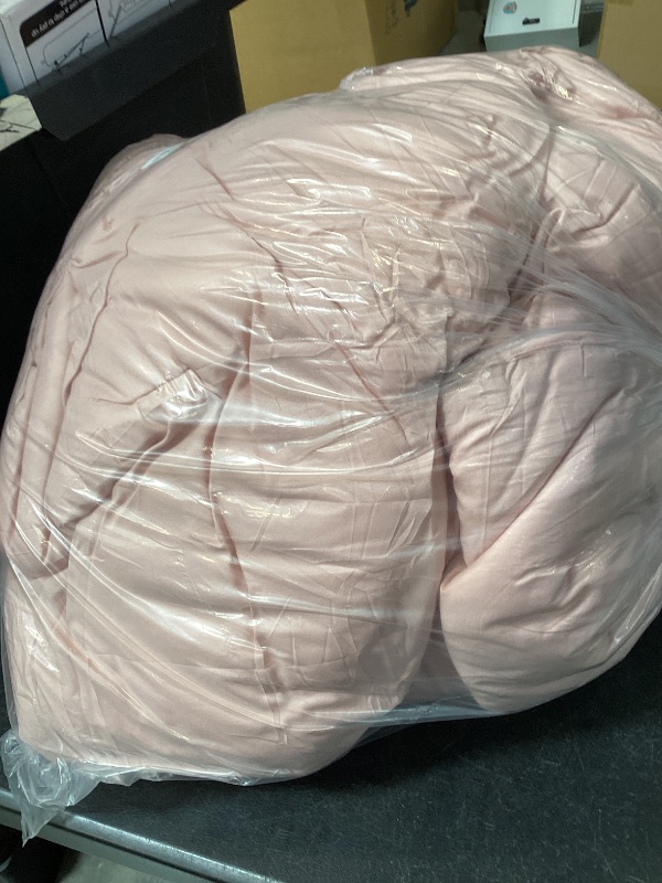 Photo 1 of Litanika Full Comforter Set, 3 Pieces, Blush