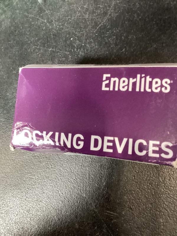 Photo 1 of ENERLITES NEMA L6-30P Locking Plug Connector - 30A 250V