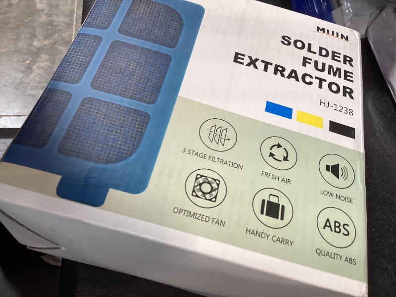 Photo 1 of MUIN Solder Fume Extractor - 3 Stage Filtration