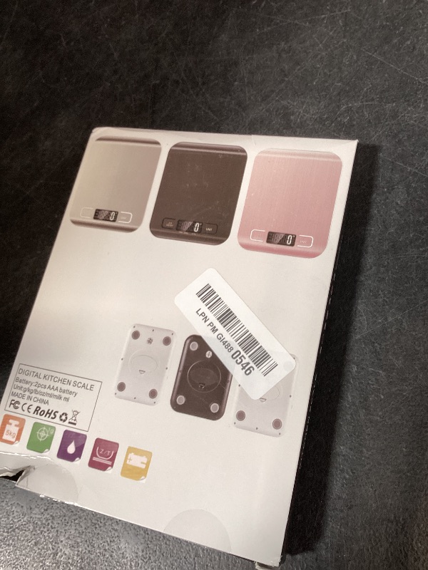 Photo 1 of SOYOK Digital Kitchen Scale, 11lb Capacity, Stainless Steel