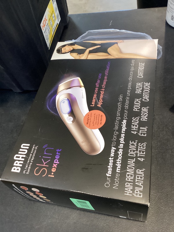 Photo 1 of Braun Smart IPL Hair Removal Device PL7387