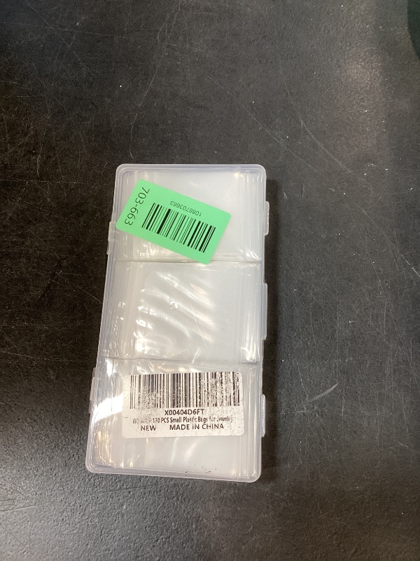 Photo 1 of WEGOUP 120 PCS Small Plastic Bags, 2" x 2.76", 2.4 Mil Thick