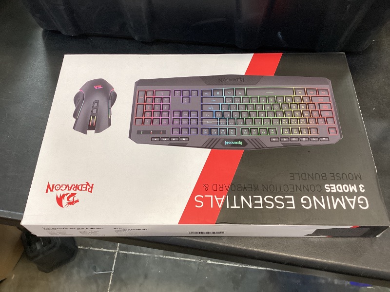 Photo 1 of Redragon S101M-KS Wireless Gaming Keyboard and Mouse Combo