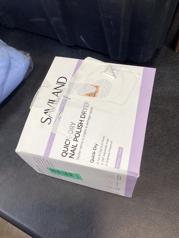 Photo 1 of SAVILAND Adjustable Angle Nail Dryer for Regular Polish in Salons