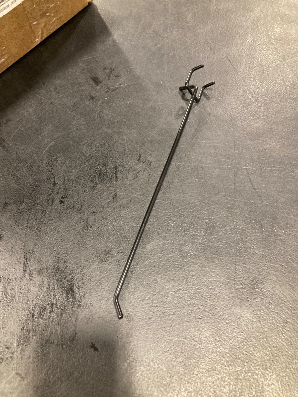 Photo 1 of black peg hooks- 