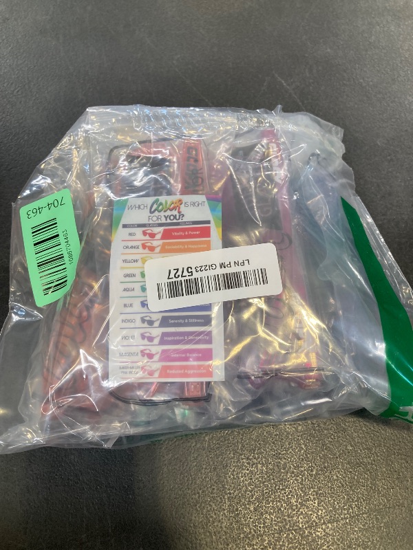 Photo 1 of GloFX Color Therapy Glasses 10 Pack