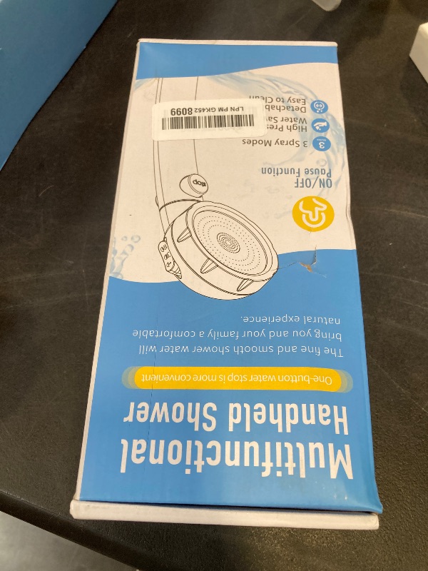 Photo 1 of KAIYING High Pressure Handheld Shower Head with ON/OFF Switch
