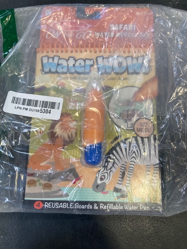 View 2 of Melissa & Doug Water Wow! Safari Activity Pad