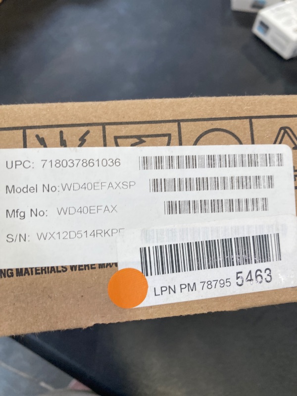 Photo 1 of Western Digital 4TB WD Red NAS Internal Hard Drive