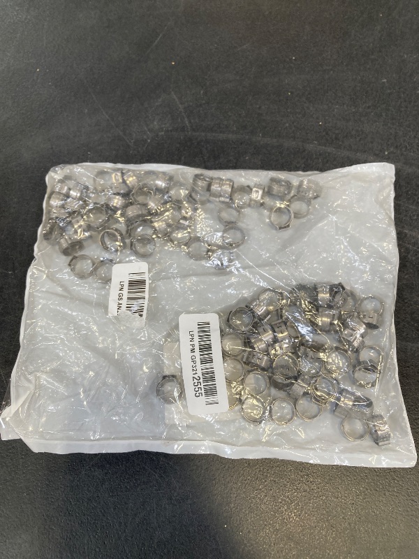 Photo 1 of Oetiker Stepless Size 1/2" Ear Clamps (100-Pack)