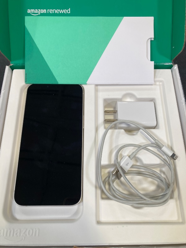 Photo 1 of * PLEASE READ NOTE * Apple iPhone 14, 128GB, Starlight - Unlocked (Renewed Premium)