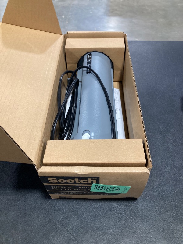 Photo 1 of Scotch TL901X Thermal Laminator