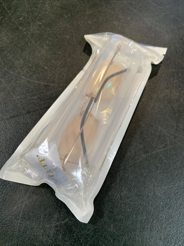 Photo 1 of LUFF Rimless Reading Glasses - 0.49oz Ultra-Light Readers