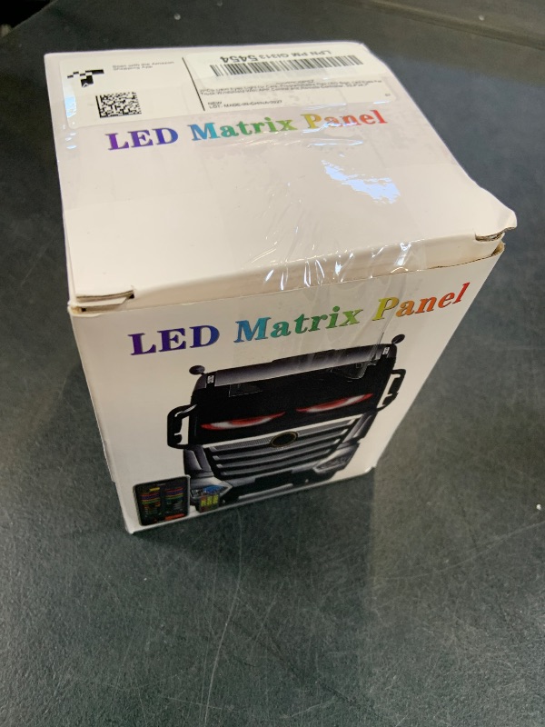 Photo 1 of 2PCS Led Eyes for Truck Windshield - 23"x5" Dual Screen Sync Devil Eyes