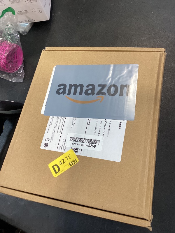 Photo 1 of Amazon Basics Lightweight Microfiber Duvet Cover Set, King, Bright White