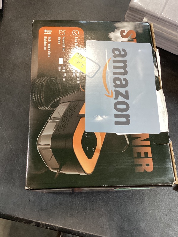 Photo 1 of WSRYYCC Portable Steam Cleaner, 1500W, 16 Accessories, Orange