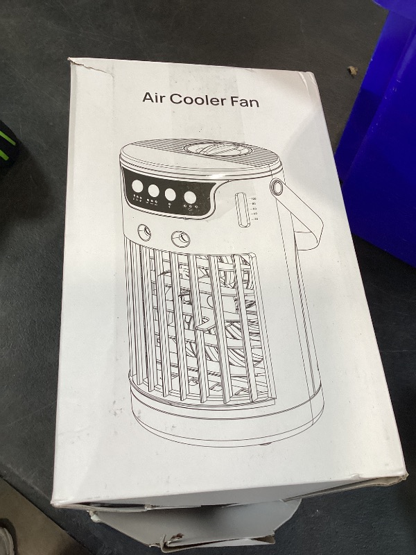 View 3 of Ylkf Portable Air Cooler, 1200ML, White
