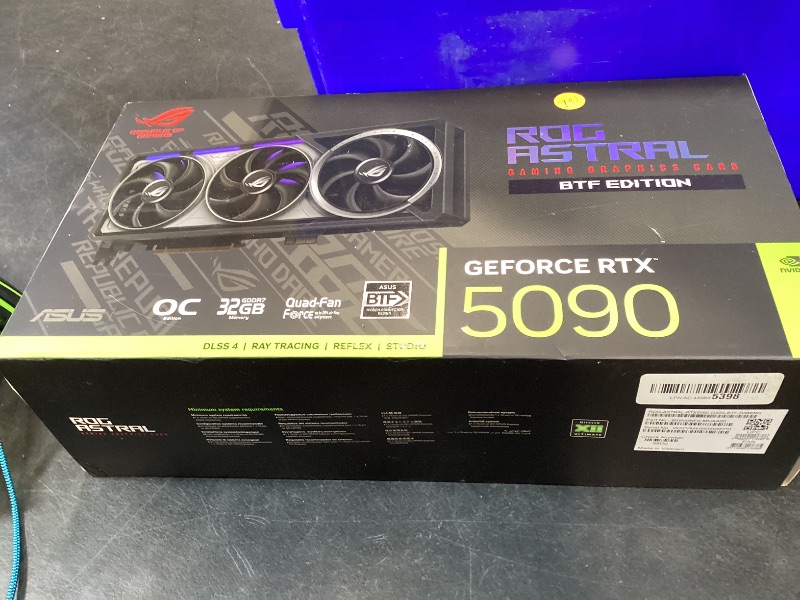 Photo 1 of ASUS ROG Astral NVIDIA GeForce RTX 5090 32GB GDDR7 BTF OC Graphics Card