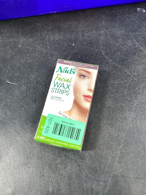 Photo 1 of Nad's Facial Wax Strips - Hypoallergenic
