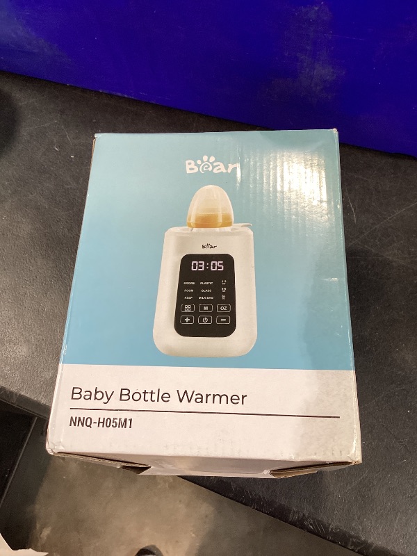 Photo 1 of Bear Baby Bottle Warmer - White