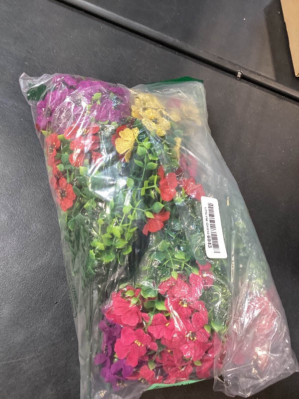 Photo 1 of LetuoClips Artificial Flowers Fake Plants for Outdoors Summer Decoration