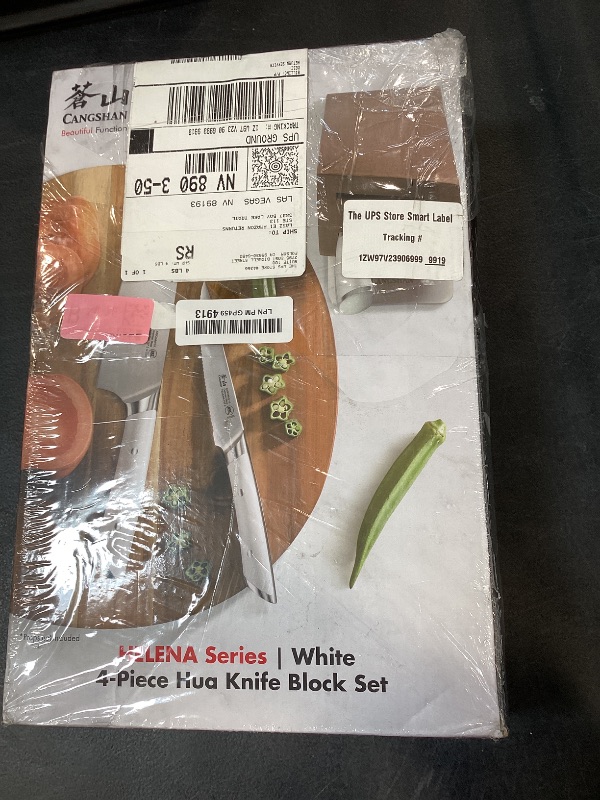 Photo 1 of Cangshan Helena 4-Piece Knife Block Set