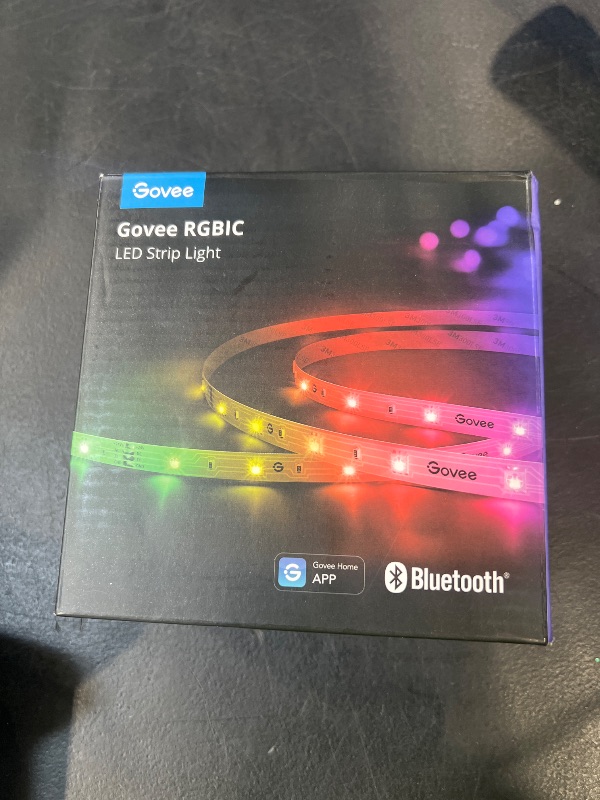 Photo 1 of Govee 16.4ft RGBIC LED Strip Lights, LED Lights for Bedroom, APP Control