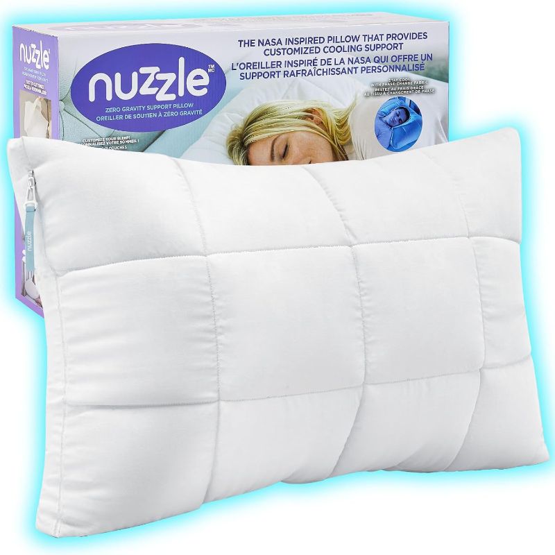Photo 1 of Nuzzle Pillow Standard Adjustable Neck Pillow,Soft Luxury Hotel Feel