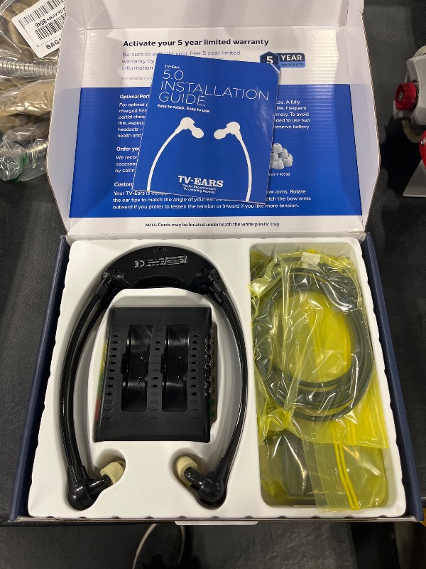 Photo 1 of TV Ears Improved Dual Digital Wireless Headset System