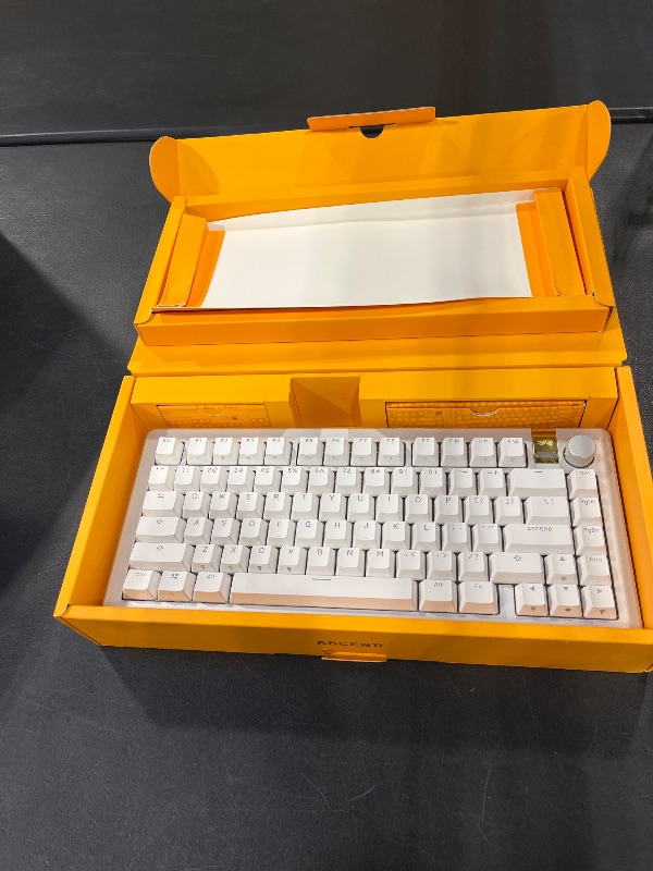 Photo 1 of GLORIOUS Gaming - GMMK 3 PRO HE: Wireless Gaming Keyboard Rapid Trigger, Hall Effect, Aluminum Body, 8K Polling Rate, Hotswap MX & Magnetic Switches, Adjustable Actuation, ANSI 75% Tenkeyless (Black)