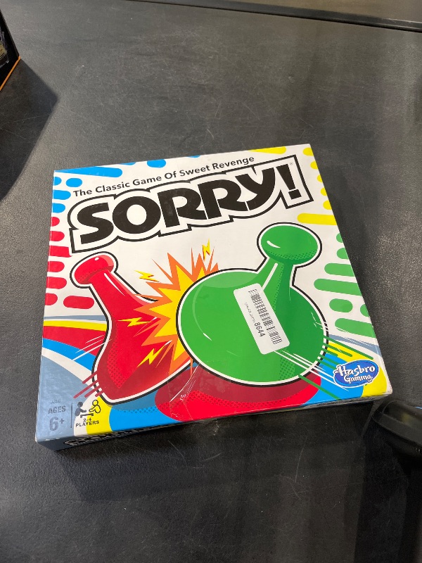 Photo 1 of Sorry! Board Game by Hasbro Gaming