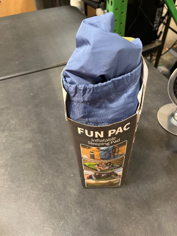 Photo 1 of FUN PAC Single Green Camping Sleeping Pad with Pillow