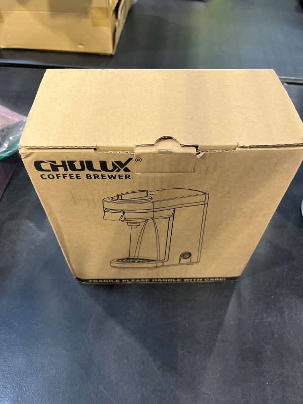Photo 1 of CHULUX Mini Single Serve Coffee Maker for K Pod, Brew Up to 12oz Cup, Black
