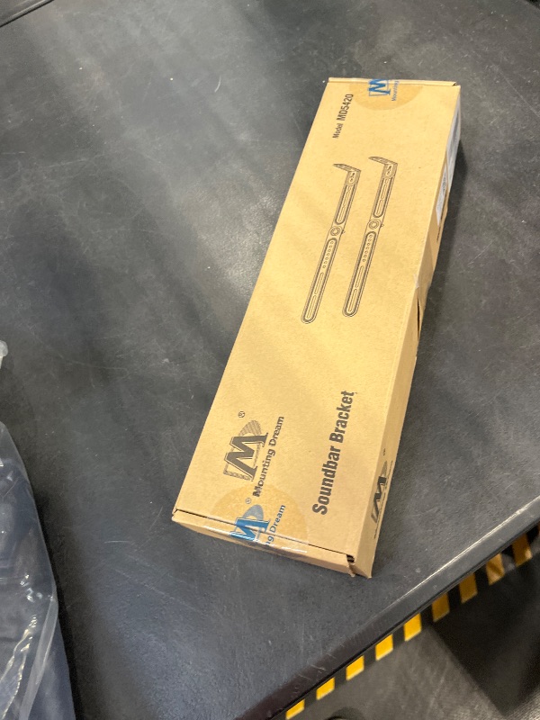 Photo 1 of Mounting Dream Soundbar Mount Bracket (Black)