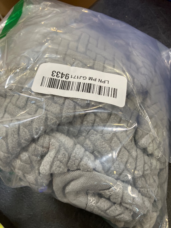 Photo 1 of Yoovat Couch Arm Covers - Set of 2 (Texture-Gray, Medium)