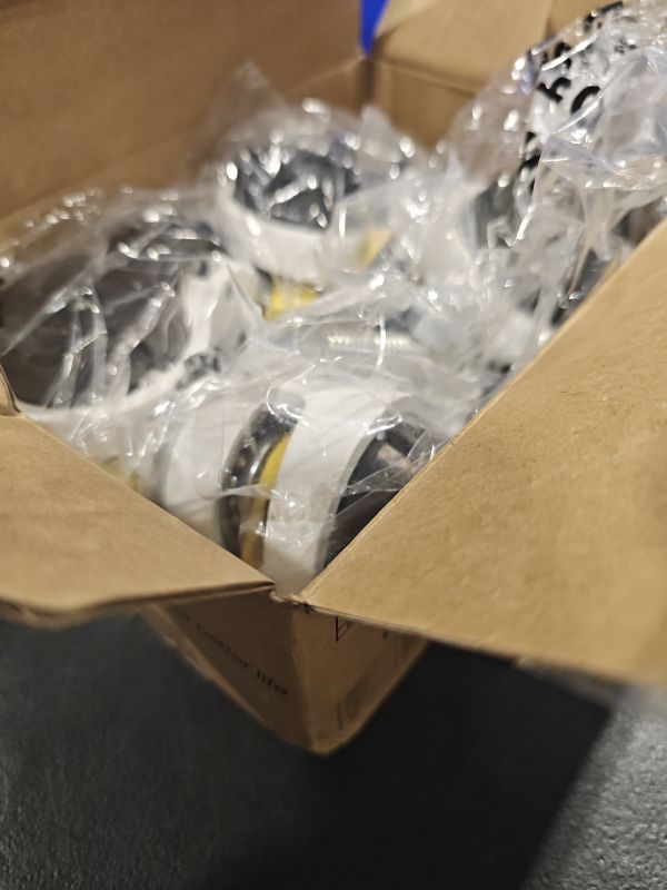 Photo 1 of HOLKIE Leveling Stem Casters Set of 4, 2200 Lbs Capacity