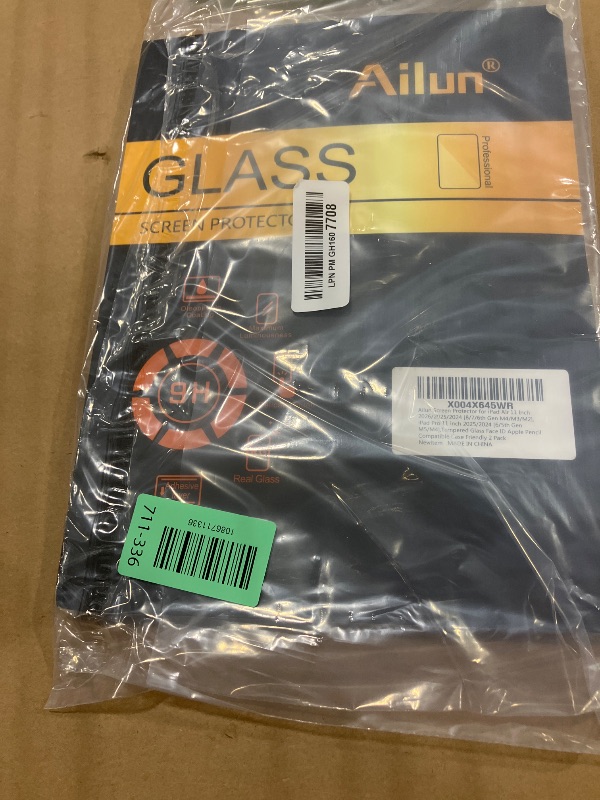 Photo 1 of Ailun Screen Protector for iPad Pro 11 Inch/iPad Air 11 Inch, 2024-2026