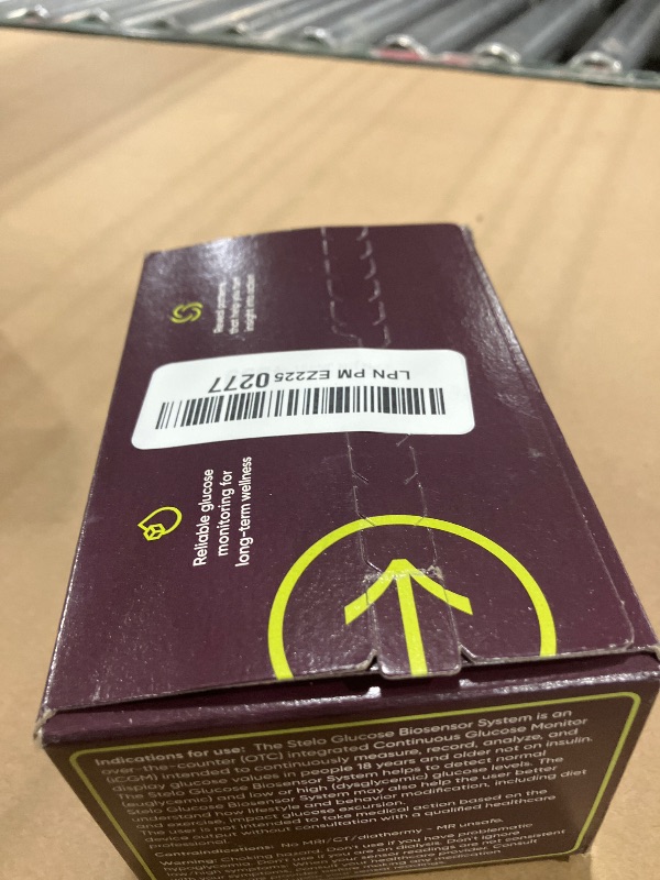 Photo 1 of Stelo Glucose Biosensor & App - 2-Pack (Up to 15 Days Each). iOS & Android