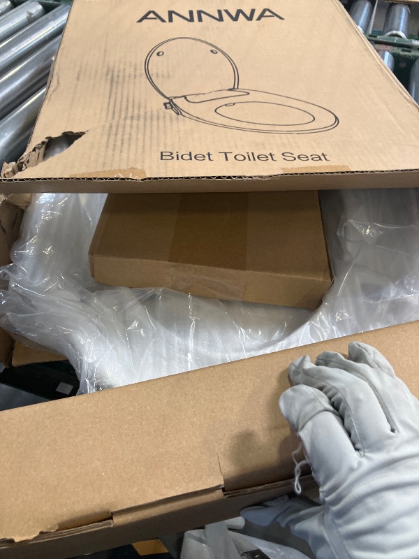 Photo 1 of ANNWA Elongated Non-Electric Bidet Seat
