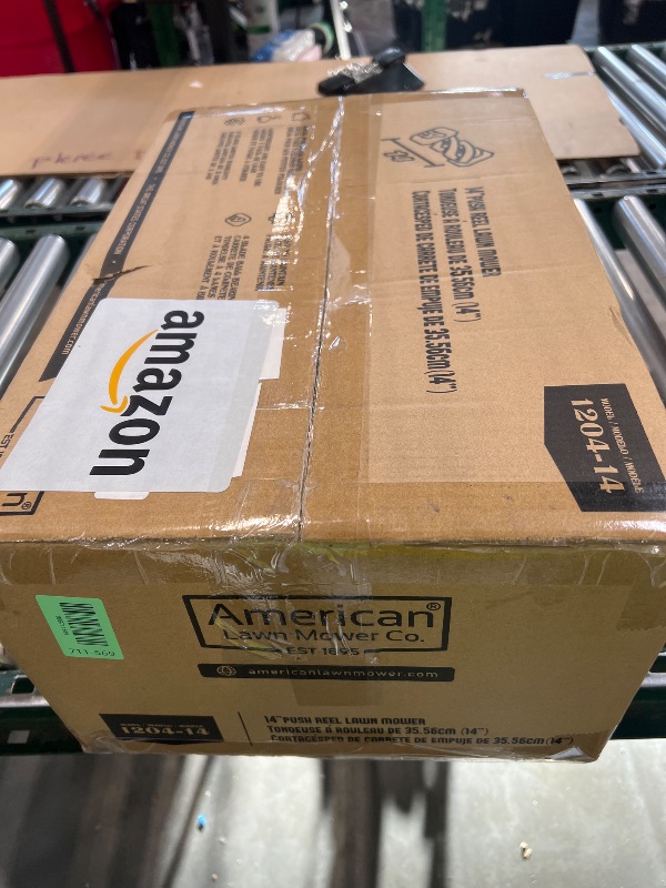 Photo 1 of American Lawn Mower 14-Inch 4-Blade Push Reel Mower