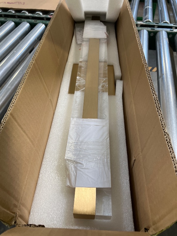 Photo 1 of HAHZT 27-inch LED Vanity Light, Brushed Gold