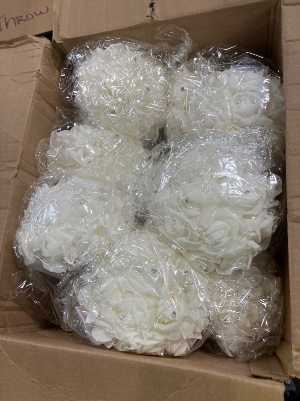 Photo 1 of Jutom 10 Pcs Wedding Bouquets for Bride Roses Bridesmaid Bouquets
