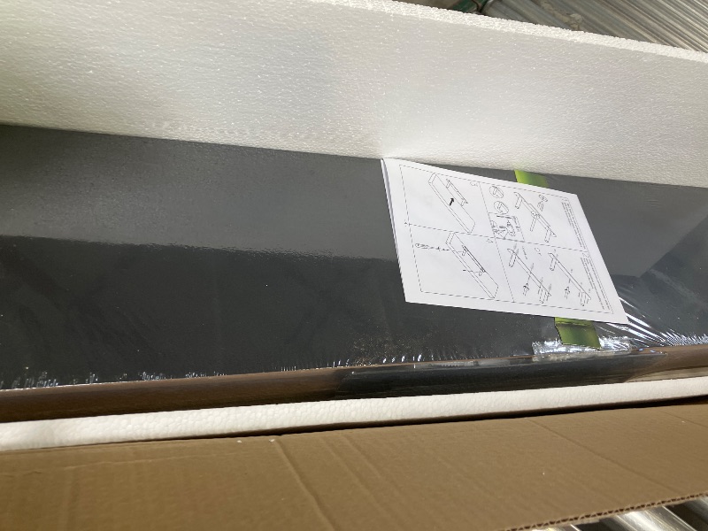 Photo 1 of BAMEOS Floating Shelves, Set of 2, Black